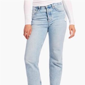 Nuuds Light Indigo High Rise Jeans